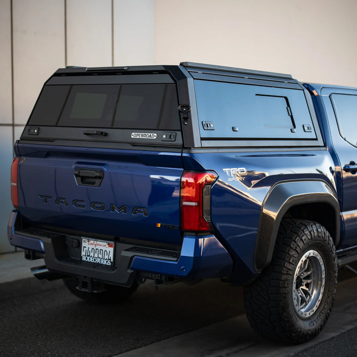 OPENROAD Sliding Glass Side Truck Cap for Tacoma (2024+) – 5FT BED
