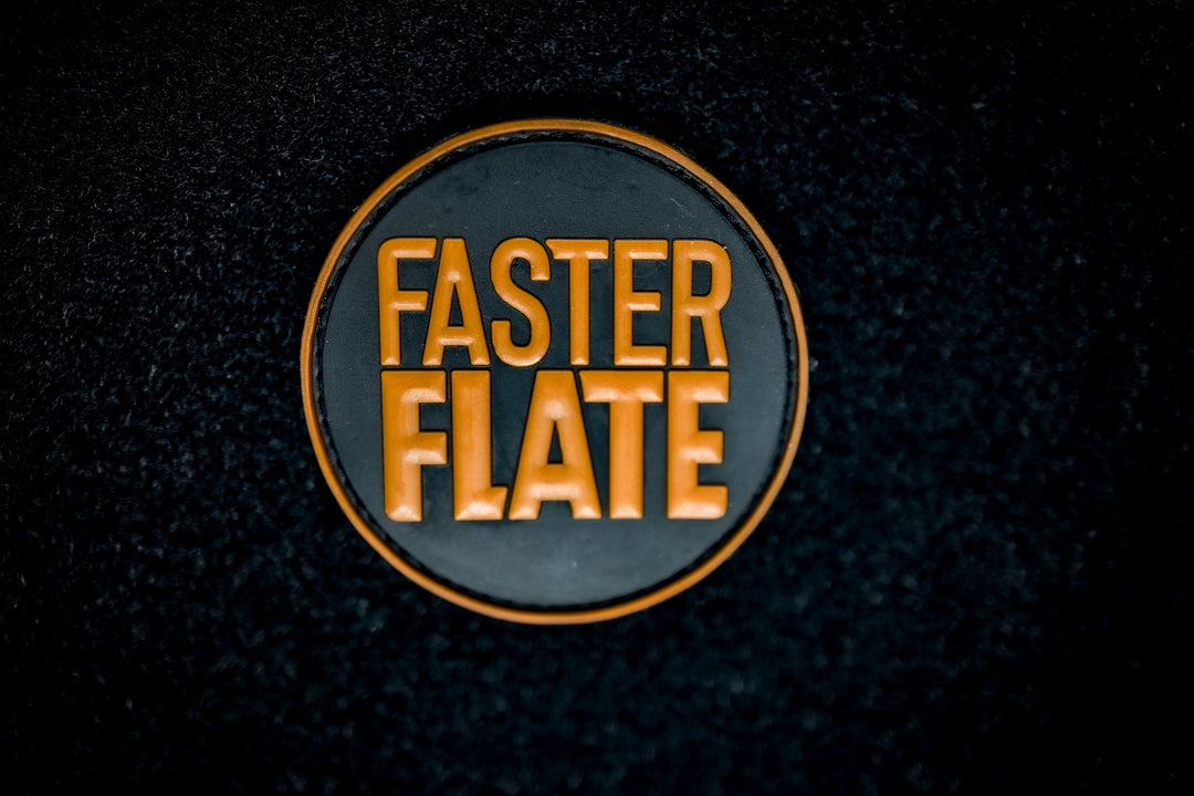 FasterFlate Logo Velcro Patch