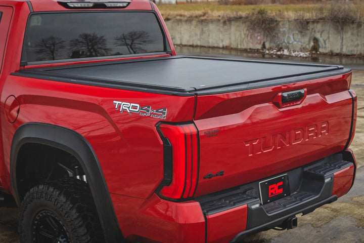 Rough Country Powered Retractable Bed Cover For 5'7" Bed Tundra 2WD/4WD (2022+)