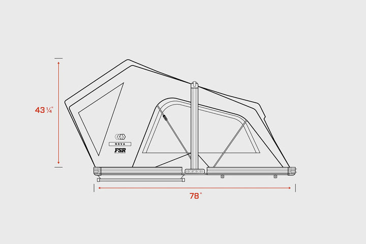 Nova Standard - Rooftop Tent