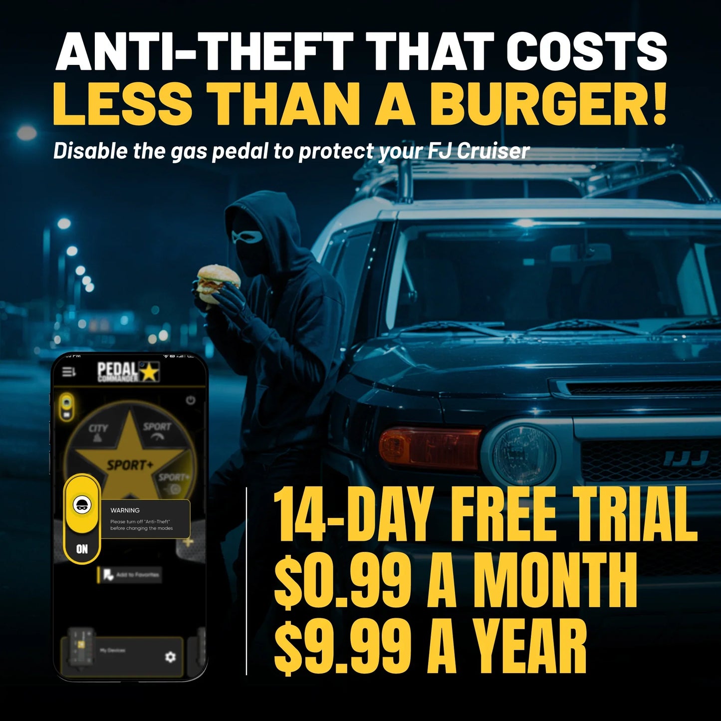 Pedal Commander for FJ Cruiser for (2007-2014)