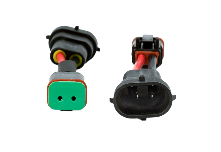Cali Raised LED Fog Light Pod H11 OEM Adaptor for Tacoma , Tundra & 4Runner