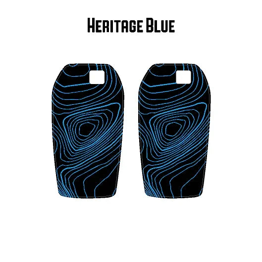 Topographic Key Fob Overlays - 2024+ Tacoma / 2025+ 4Runner