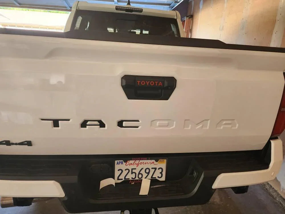 TACOMA Tailgate Inlay Letters - 2024+ Tacoma