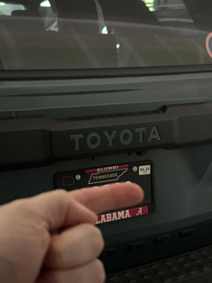 TOYOTA Rear Hatch Liftgate Emblem Inlays - 2025+ 4Runner