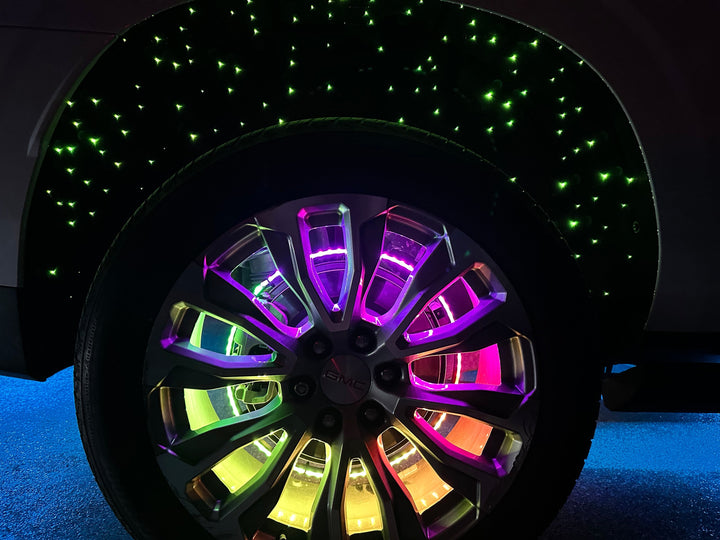 ORACLE Lighting LED Illuminated Wheel Rings - Dynamic ColorSHIFT
