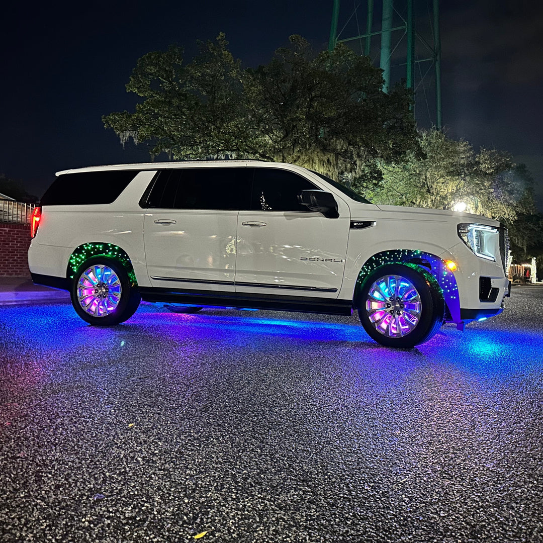 ORACLE Lighting LED Illuminated Wheel Rings - Dynamic ColorSHIFT