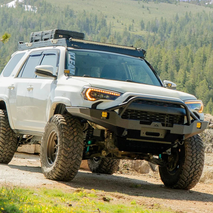Backwoods Adventure Mods Hi-Lite Overland Front Bumper [PreRunner Bull Bar] for 4Runner (2010-2024)