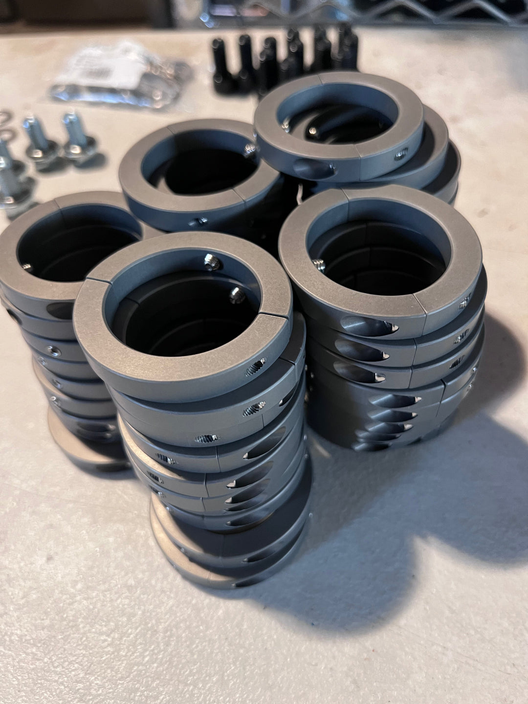 Dr KDSS front sway bar billet clamps (pair)