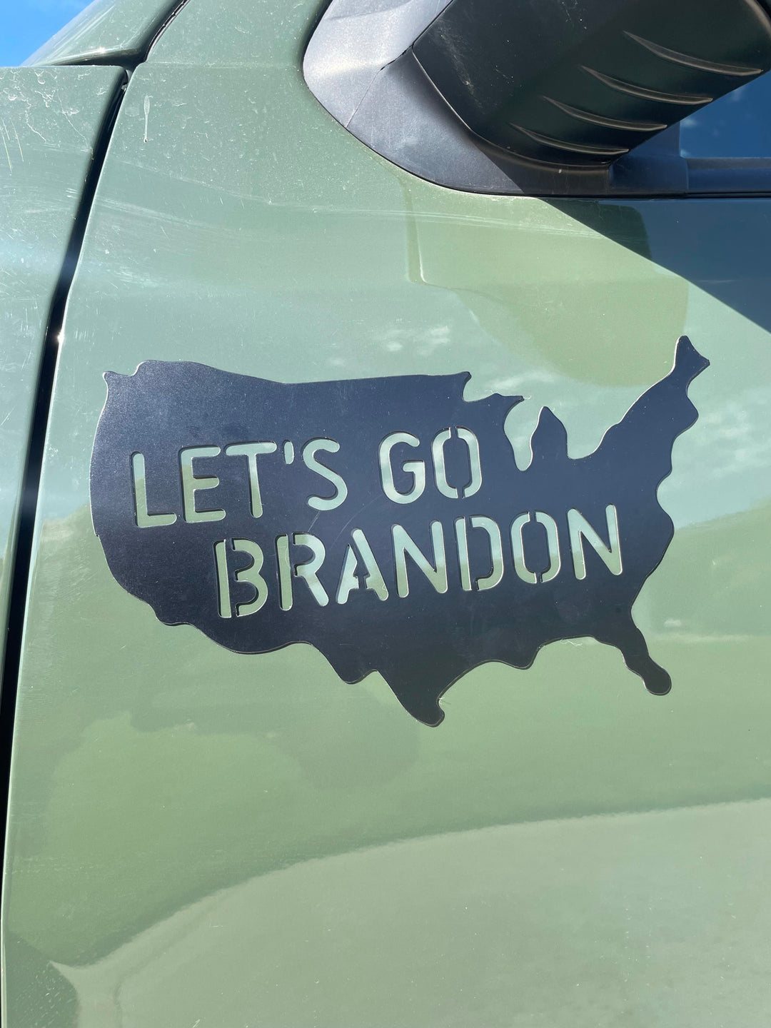 Tactilian Let’s Go Brandon USA Vehicle Magnet