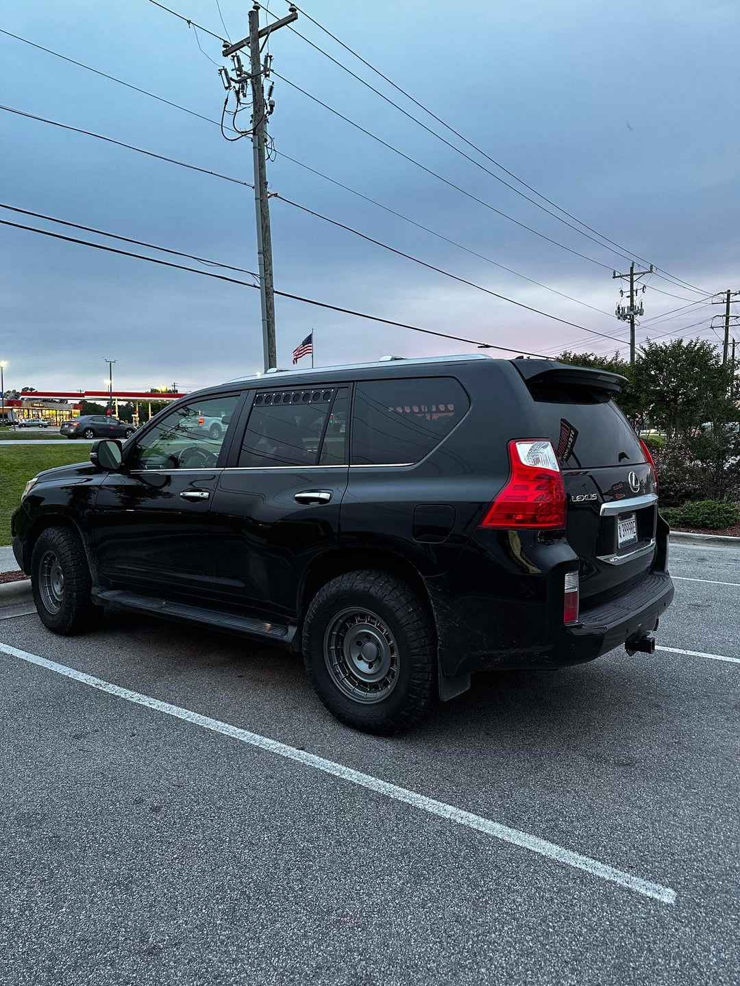 2010–2023 Lexus GX460 Rear Window Vents (2nd Gen / J150 / URJ150)
