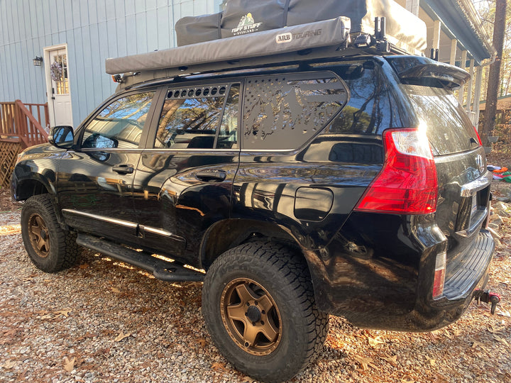 2010–2023 Lexus GX460 Rear Window Vents (2nd Gen / J150 / URJ150)