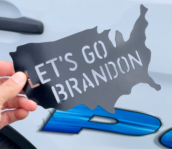 Tactilian Let’s Go Brandon USA Vehicle Magnet