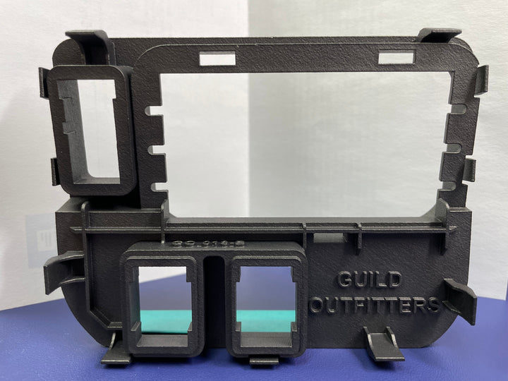 Base Panel for 1 Tall and 2 Short Switch Locations (Tacoma Access Cab)