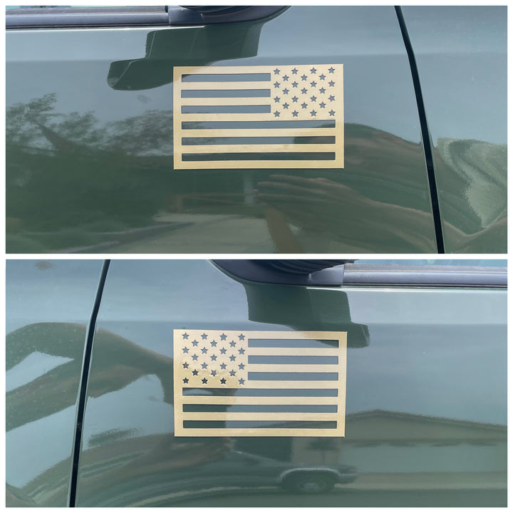 Tactilian American Flag Magnet Set  - Desert Tan / FDE (Premium Color)