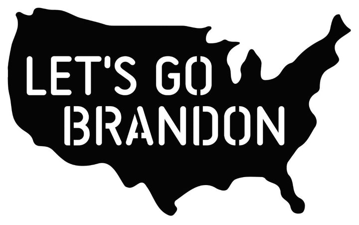 Tactilian Let’s Go Brandon USA Vehicle Magnet