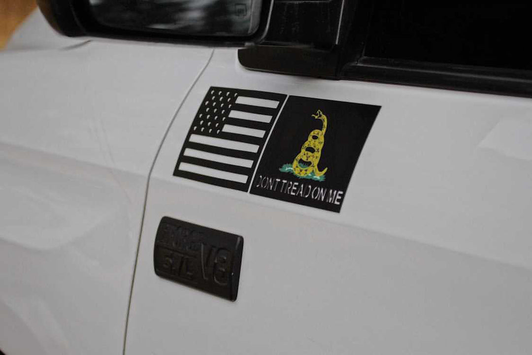 Tactilian Gadsden Flag Magnet - “Don’t Tread On Me”