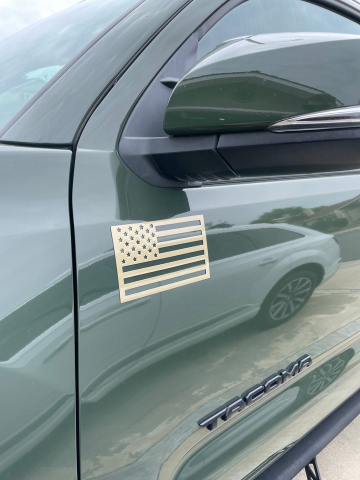 Tactilian American Flag Magnet Set  - Desert Tan / FDE (Premium Color)