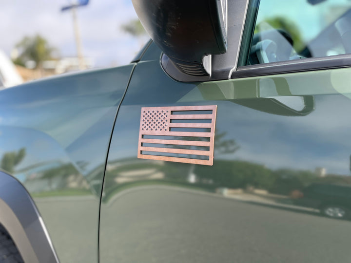 Tactilian USA 3M Adhesive-Backed American Flag - Small (Two-Pack)