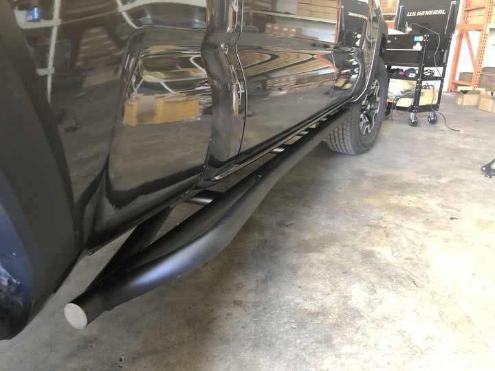 Cali Raised LED Trail Edition Rock Sliders for Tacoma (2005-2023)