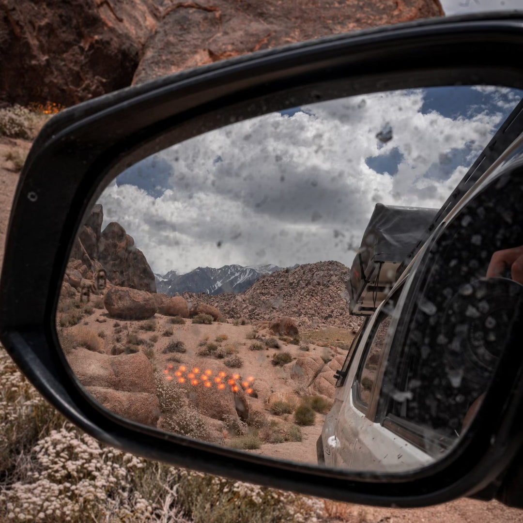 Aspire Auto Accessories Upgraded Wide View Side Mirrors for 16-26 Tacoma | 14-26 4Runner| 19-25 Rav4