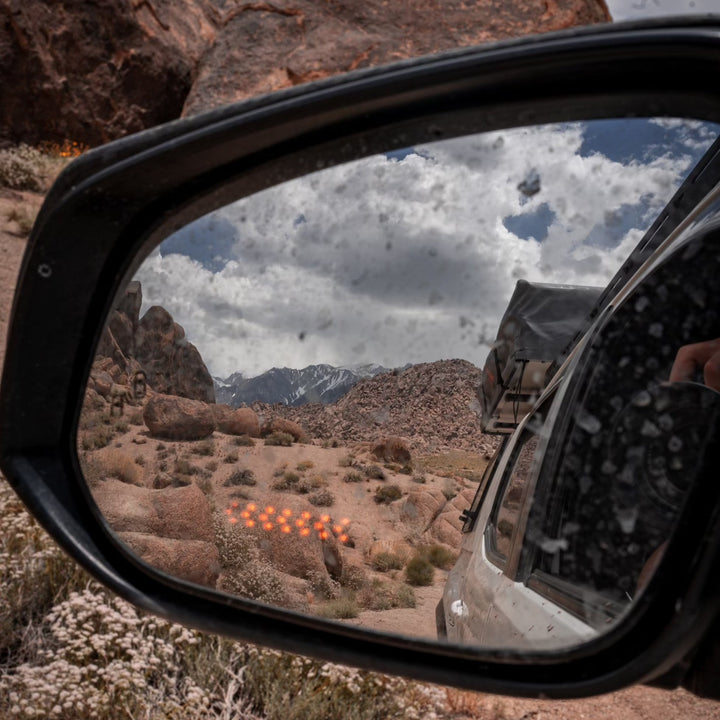 Aspire Auto Accessories Upgraded Wide View Side Mirrors for 16-26 Tacoma | 14-26 4Runner| 19-25 Rav4