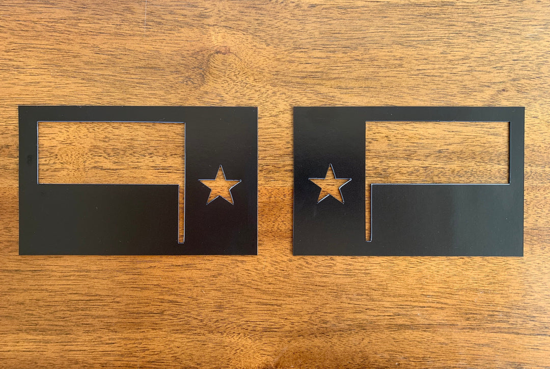 Tactilian Texas State Flag Magnets