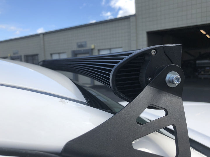 Cali Raised LED 52" Curved LED Light Bar Roof Brackets Kit For Tacoma (2005-2023)
