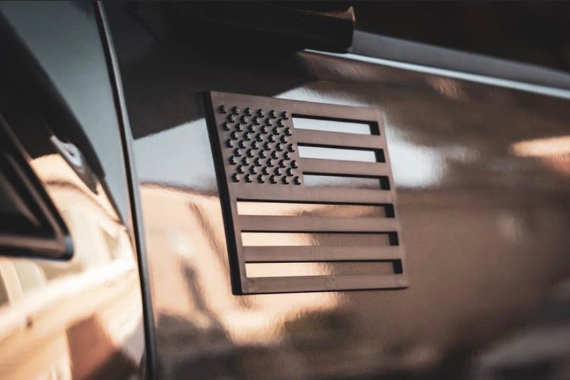 Tactilian USA 3M Adhesive-Backed American Flag - Small (Two-Pack)