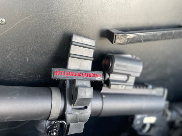 Tactilian “Not Legal in California” PVC Patch
