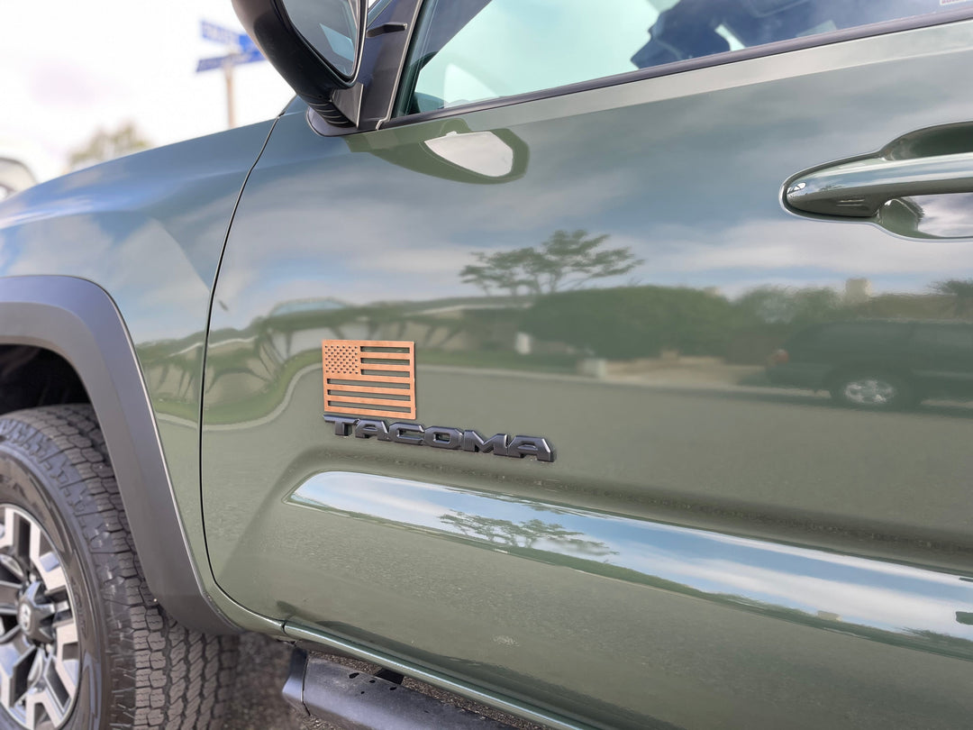 Tactilian USA 3M Adhesive-Backed American Flag - Small (Two-Pack)