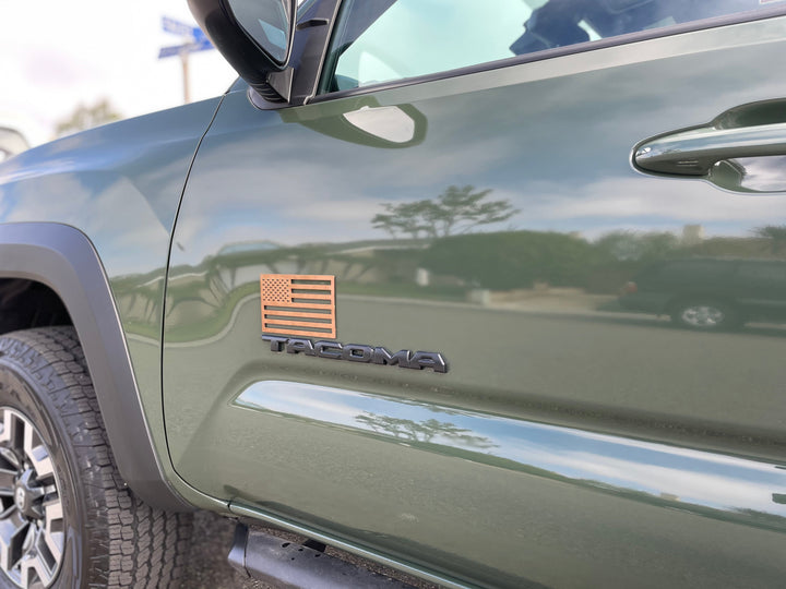 Tactilian USA 3M Adhesive-Backed American Flag - Small (Two-Pack)