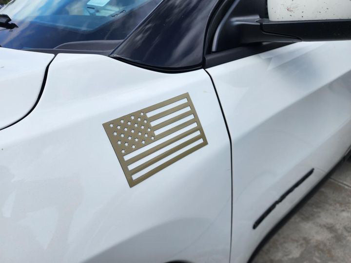 Tactilian American Flag Magnet Set  - Desert Tan / FDE (Premium Color)