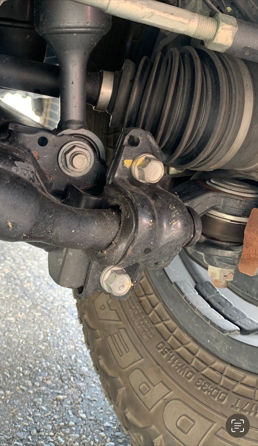 Dr KDSS bushing bracket