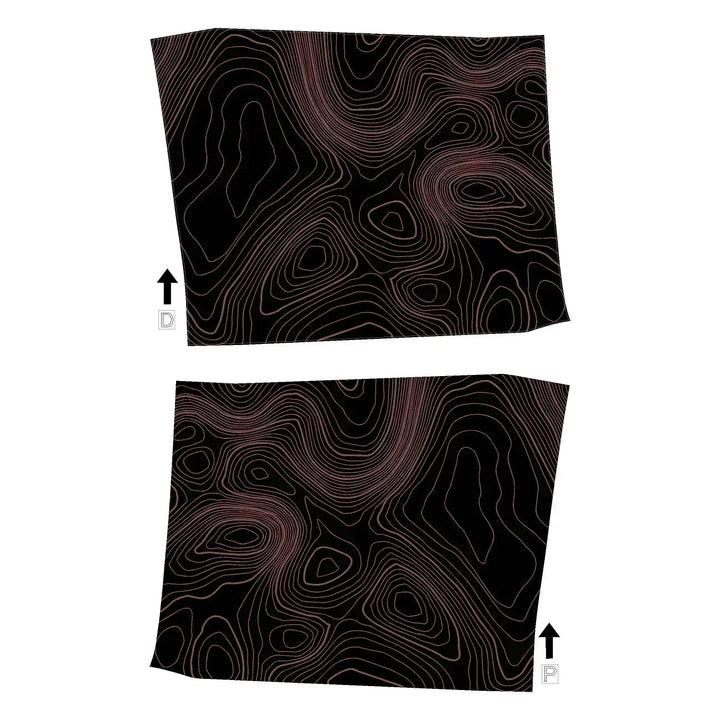 Topographic Glovebox Panel Protection - 2024+ Land Cruiser
