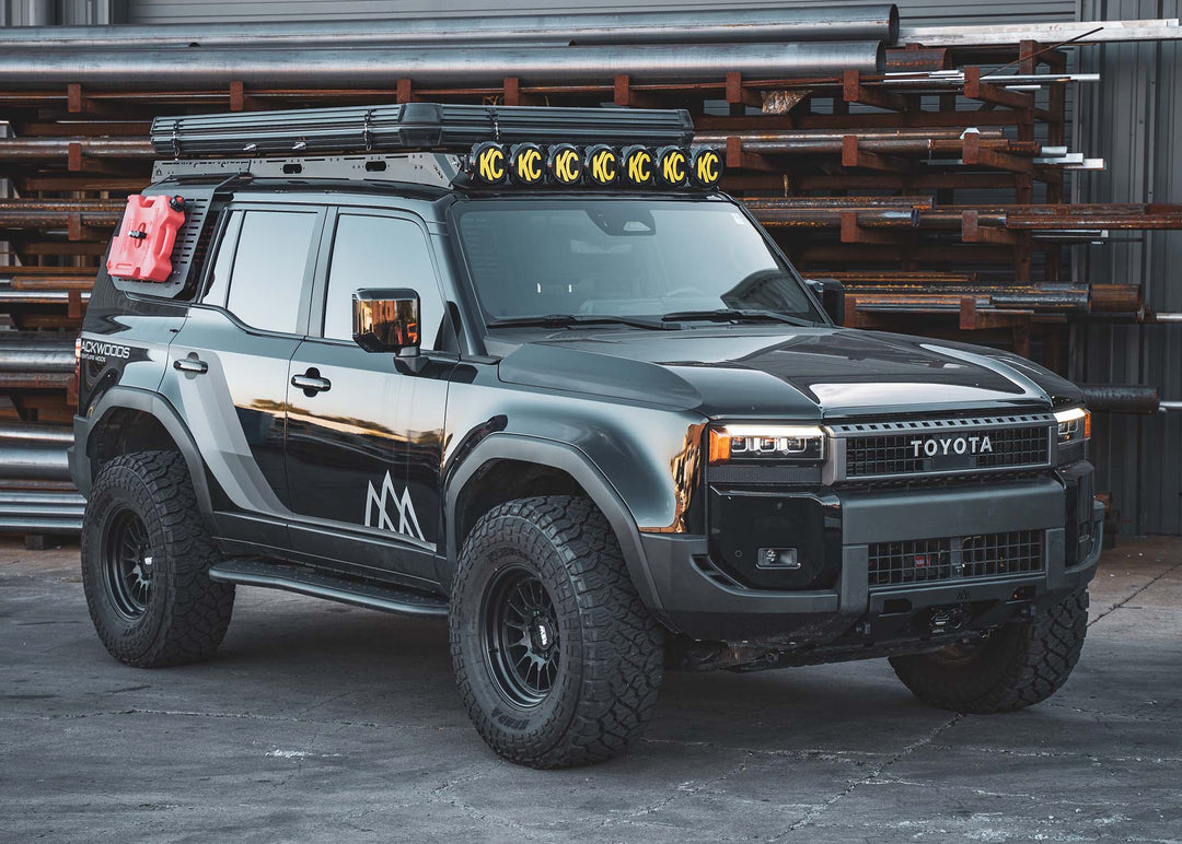 Backwoods Adventure Mods Hidden Winch Front Bumper for Land Cruiser (2024-2025)