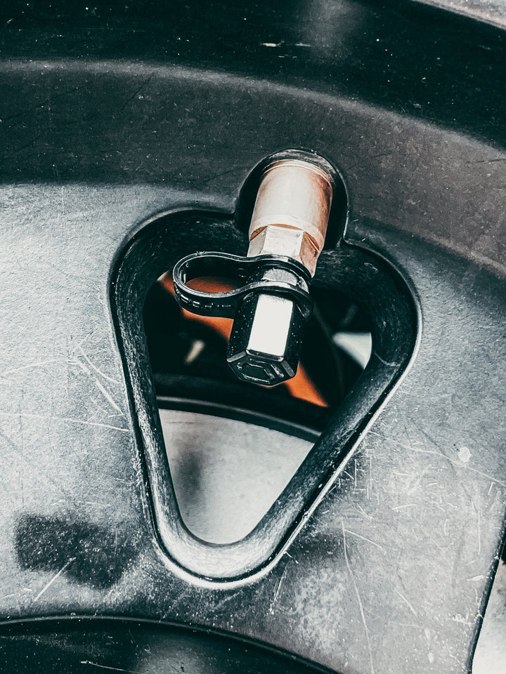 FasterFlate Leashed Valve Stem Caps