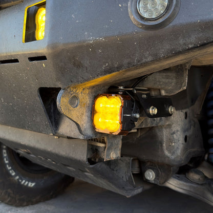 TEQ Offroad LED Pod Brackets for High Clearance Bumpers for 4Runner (1996-2002)