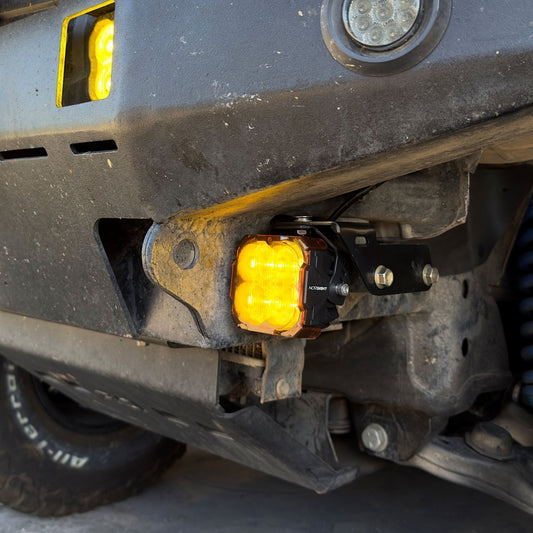 TEQ Offroad LED Pod Brackets for High Clearance Bumpers for 4Runner (1996-2002)