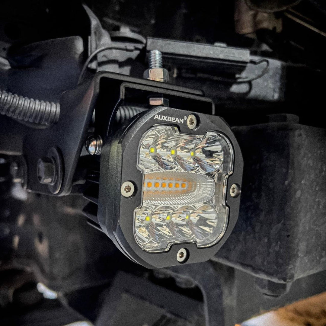 TEQ Offroad LED Pod Brackets for High Clearance Bumpers for 4Runner (1996-2002)