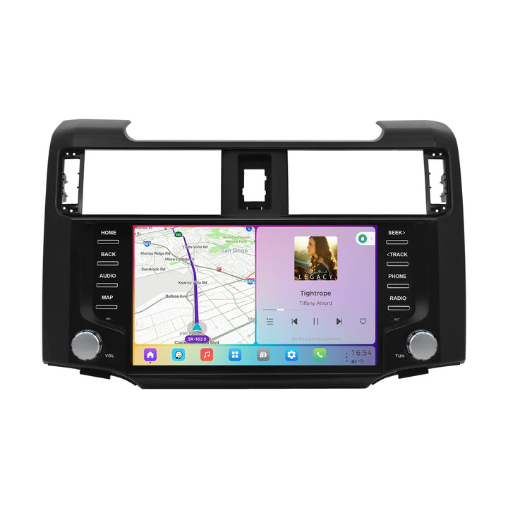 Dasaita Vivid13 Car Stereo for Black Wireless Carplay & Android Auto Car Radio | Qualcomm 665 | 9" QLED Screen | Wifi+4G LTE | 8G+256G | DTS|GPS Navigation Head Unit | Optical Output for 4Runner (2010-2023)