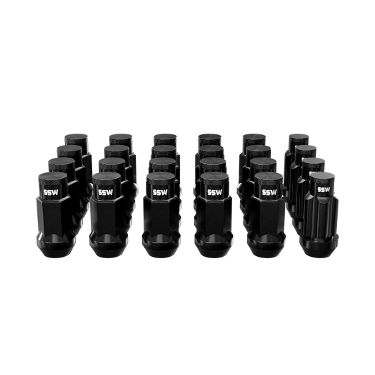 SSW Offroad® Steel Lug Nuts / Matte Black