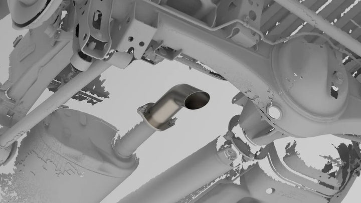 2022-Current Toyota Tundra Titanium Axle Dump Exhaust Tip