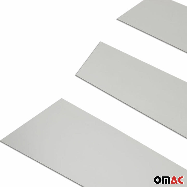 2019-2025 Toyota RAV4 Window B Pillar Posts Door Trim Cover Stainless Steel Silver 4x