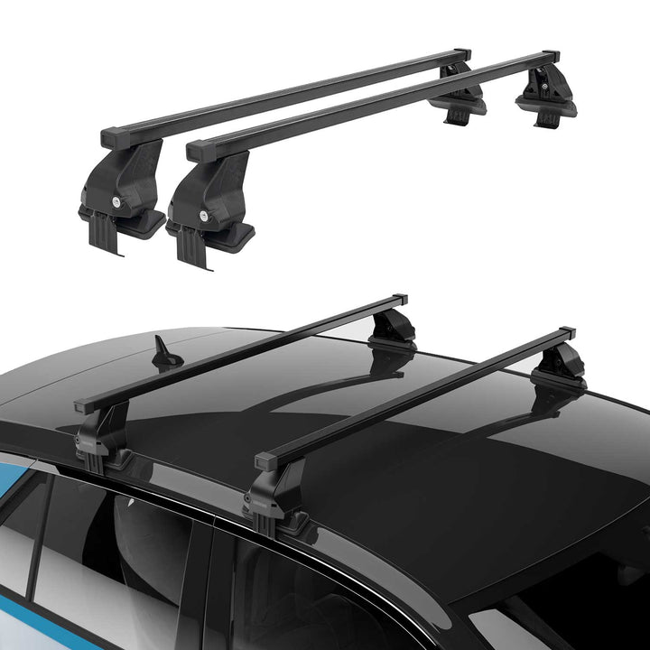 2016-2023 Toyota Tacoma Roof Rack Cross Bars Black