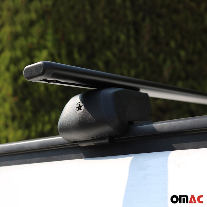 2024-2026 Toyota Land Cruiser J250 Roof Rack Cross Bars Carrier Black