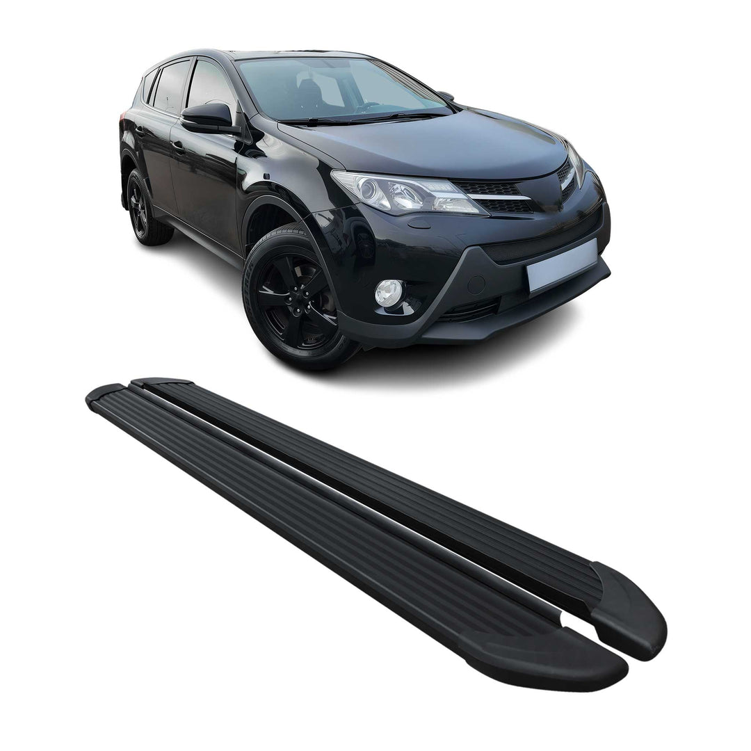 2006-2018 Toyota RAV4 Nerf Bar Side Step Running Boards Alu 2x