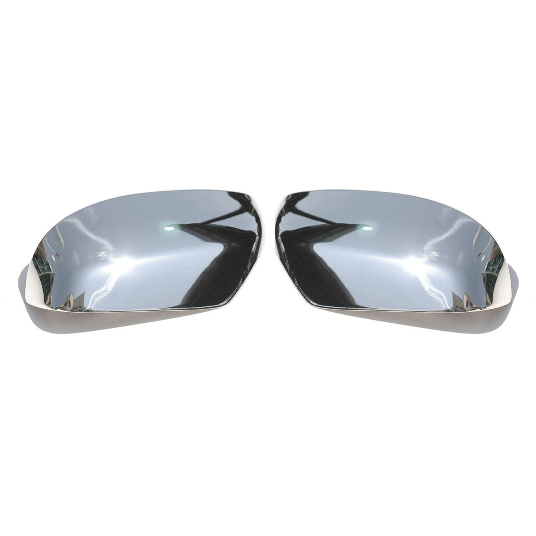 2010-2013 Lexus GX 460 Side Mirror Cover Caps Stainless Steel Silver 2 Pcs