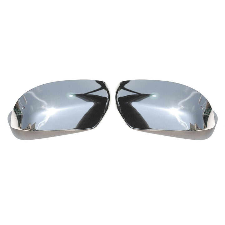 2010-2013 Lexus GX 460 Side Mirror Cover Caps Stainless Steel Silver 2 Pcs