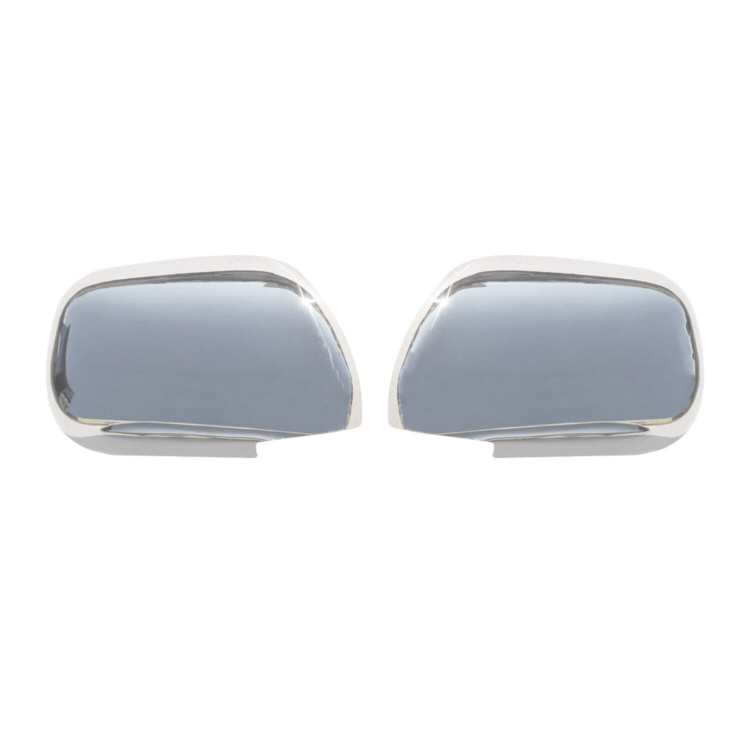 2003-2009 Lexus GX 470 Side Mirror Cover Caps Stainless Steel Silver 2 Pcs